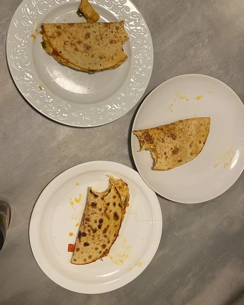Cooking — the finished result